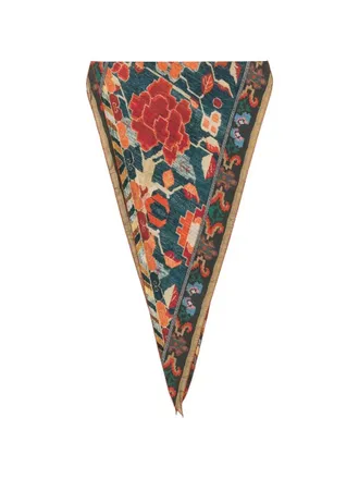 Pierre-Louis Mascia Scarf Silk 100% Aloeuw Cm 65X120