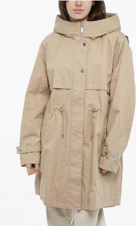 Woolrich Lightweight Cotton Parka With Hood size Xxl