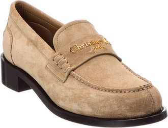 Dior Logo Suede Loafer