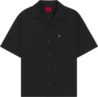 HUGO BOSS Black Logo Patch Shirt