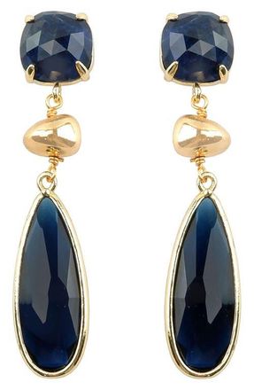 Panacea Stone Teardrop Earrings in Blue at Nordstrom