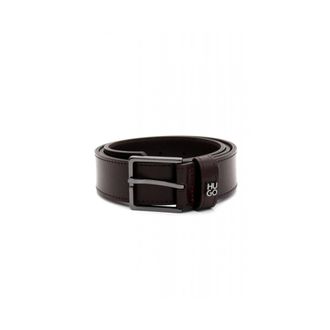 HUGO BOSS Accessoires, Heren, Bruin, 105 CM, Leer, Giove Riem