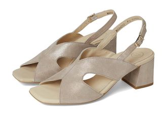 Paul Green Verona Sling Womens Sandals Cachemire : AT 3.5 (US Womens 6) M, Leather/Rubber