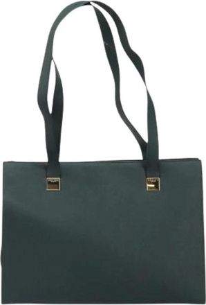 Celine Pre-owned Tote Bags, female, Green, Size: ONE SIZE Pre-owned Vintage Tote Bag