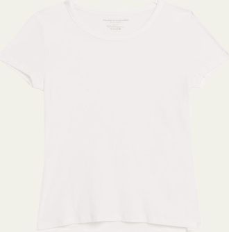 Majestic Filatures Lyocell Cotton Baby Ribbed Tee