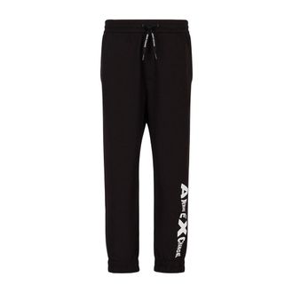 A|X Armani Exchange Joggingbroek met grafische print voor heren (Zwart)