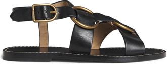 Ralph Lauren Polo Ralph Lauren Leather Double O-Ring Sandals Size 35