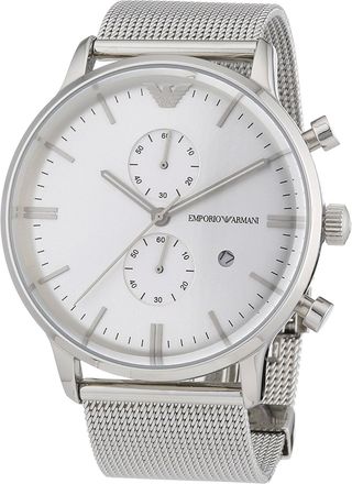 Emporio Armani Herenhorloge Kwarts Zilver