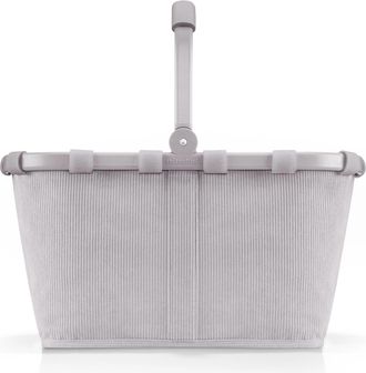 Reisenthel Einkaufskorb REISENTHEL Carrybag, Damen, silberfarben, Polyester, Einkaufsk&ouml;rbe Einkaufskorb, Aus recyceltem Material