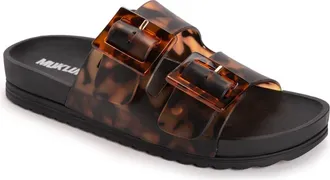 Muk Luks Womens Grand Cayman Sandal in Tortoise at Nordstrom, Size 10