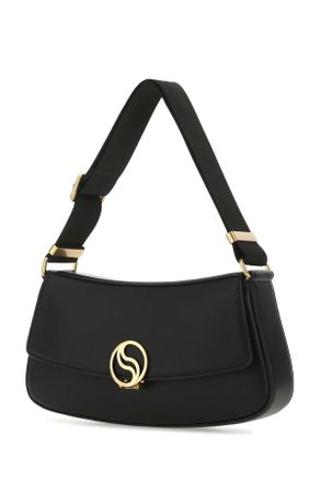 Stella McCartney Womens Black Alter Mat Shoulder Bag 1000 F: Polyester Borse A Mano