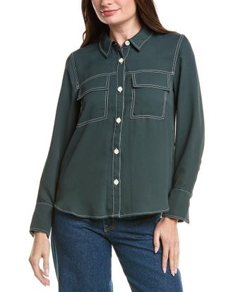 Vince Camuto Button Up Blouse