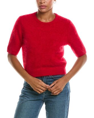 Rag & Bone Rag & Bone Jada Brushed Cashmere Crewneck Sweater