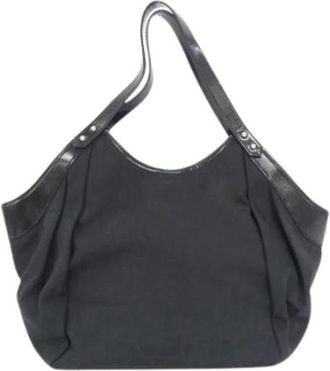 Fendi Pre-owned Canvas Shoulder Bag - Dames - Vintage Schoudertas - Zwart - ONE Size - Vintage