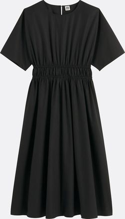 La Redoute Collections Lange wijde jurk met korte mouwen