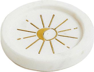 Matr Boomie Matr Boomie Indukala Round Moon Incense Holder