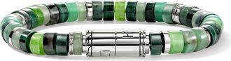 John Hardy Heishi Sterling Silver Stone Bracelet at Nordstrom, Size X-Large
