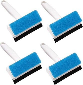 OEM Cepillo Para Limpiar Paredes - Juego De 4 Piezas, Para Azulejos, Espejos Y Ba&ntilde;o, Mango Ergon&oacute;mico