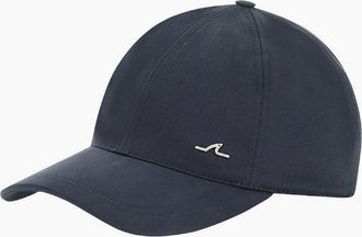 Paul & Shark Mens Paul & Shark Stretch cotton & Tencel Baseball Cap 013 Navy - Black - Size: L