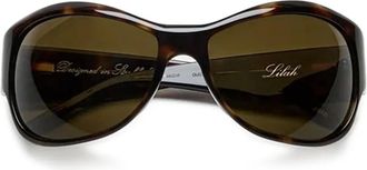 Chimi Eyewear Lilah zonnebril met ovalen montuur - Bruin