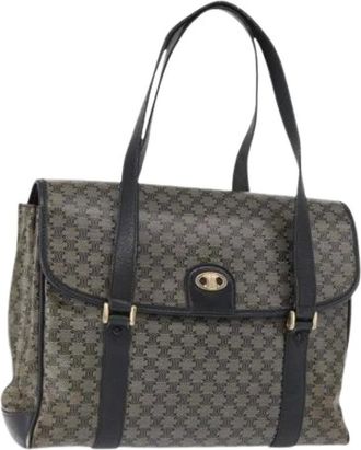 Celine Pre-owned Handbags, female, Black, Size: ONE SIZE Pre-owned Plastic Vintage Handbag