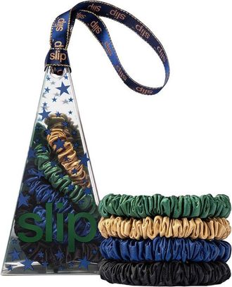 Slip Slip Pure Silk Skinny Scrunchie Ornament - Paige - Set Of 4