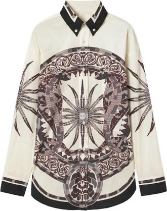 La DoubleJ Katoenen Poplin Shirt - Dames - Overhemden - Veelkleurig - S - Katoen - Overhemden