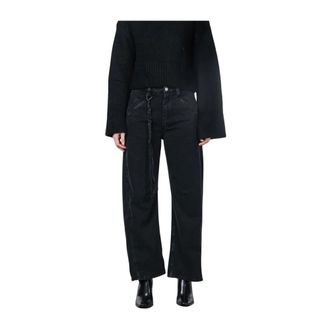 Mason's Veronique Twill Chino Trousers - Jeans - Mujer - Azul - 2XS