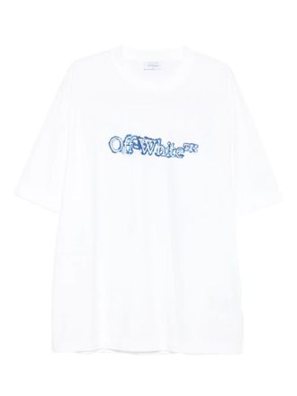 Off-white Back Print Cotton T-Shirt