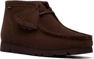 Clarks Wallabee Gore-Tex Waterproof Shoe in Dark Brown Suede at Nordstrom Rack, Size 7