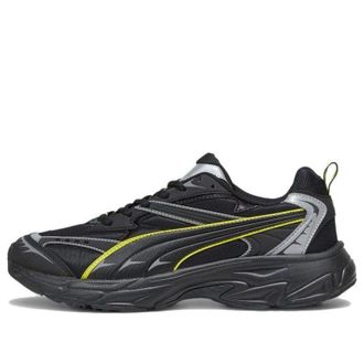 Puma Morphic Reflective Black Yellow Burst 393646-02