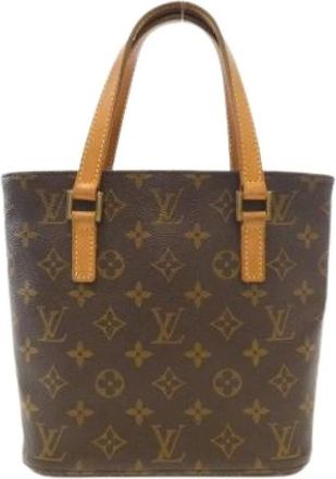 Louis Vuitton Pre-owned Handbags, female, Brown, Size: ONE SIZE Pre-owned Vintage Canvas Handbag