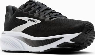 Brooks Mens Ghost 17 Shoe In Black/grey/white