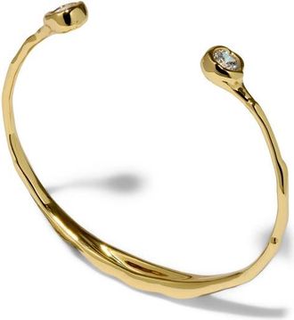 Alexis Bittar Asterales Skinny Cuff Bracelet in Gold Stones at Nordstrom