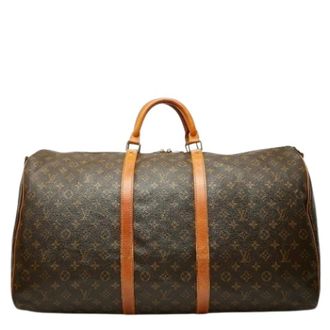 Louis Vuitton Pre-owned Weekend Bags, female, Brown, Size: ONE SIZE Pre-owned Monogram Boston Bag