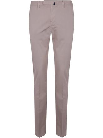 Incotex pressed-crease chino trousers - Neutrals