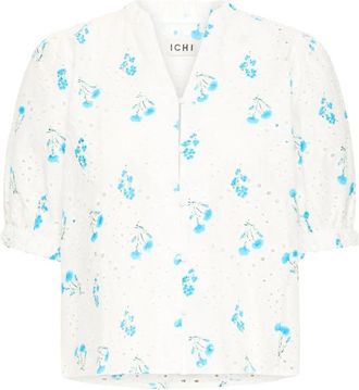Ichi Cloud Dancer - 114201 - - Blouses & Shirts - Donna - Multicolore - M