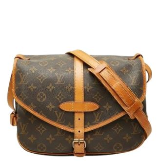 Louis Vuitton Pre-owned Cross Body Bags, female, Brown, Size: ONE SIZE Pre-owned Vintage Shoulder Bag