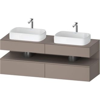Duravit Qatego Consola Mueble Bajo Lavabo, 2 Extensiones, 2 - Duravit