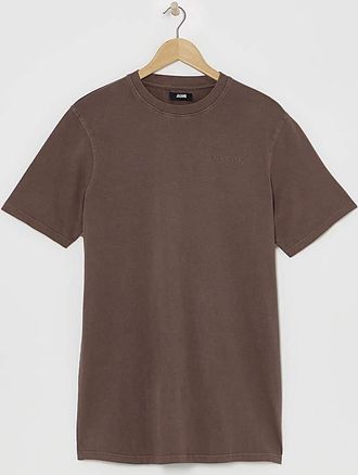 Jacamo Embroidered Dyed Graphic T-Shirt Long