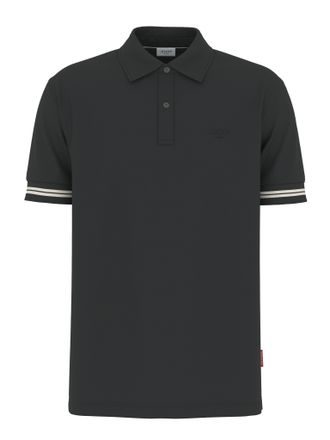 Joop Poloshirt JOOP JEANS Amare, Herren, Gr. L, oxford, Jersey, Obermaterial: 98% Baumwolle, 2% Elasthan, clean, unifarben, klassisch normal, Rundhals, Rip