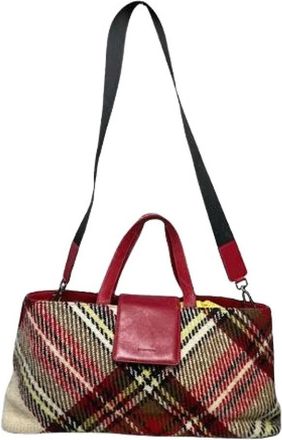 Burberry Borsa a spalla Pre-owned Vintage - - Pre-owned - Donna - Rosso - ONE SIZE