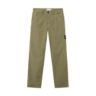 Stone Island Heren, Broeken, Groen, Maat: W28 Katoen