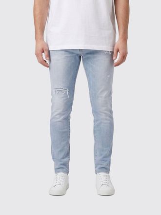 Dsquared2 Teddy Straight Fit Distressed Denim Jeans