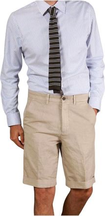 Mason's Hombre, Pantalones cortos, Beige, Talla: L