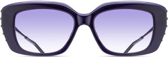 Matsuda M2070 DP Mens Sunglasses Purple Size 53