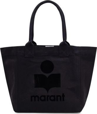 Isabel Marant Small Yenky Bag - Dames - Shoppers - Zwart - ONE Size - Katoen - Tassen