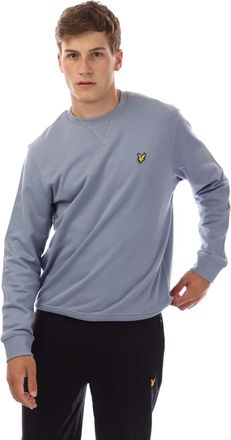 Lyle & Scott Heren Tartan Heritage Grafisch Sweatshirt (Blauw)