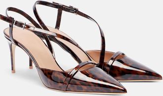 Malone Souliers Pumps slingback Valeria 70 in vernice
