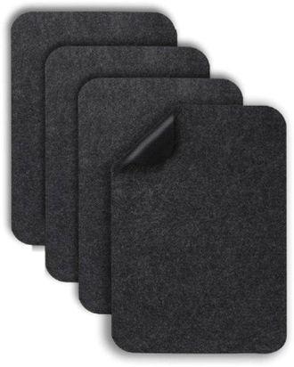 OEM Alfombrilla Resistente Al Calor Para Freidora De Aire, 4 Piezas, Protectores De Encimera, Alfombrilla Protectora Para Horno, 4330cm, Fieltro